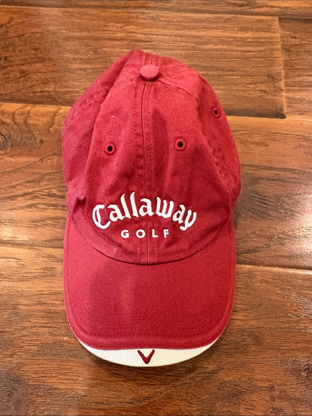Callaway Red and White Golf Cap